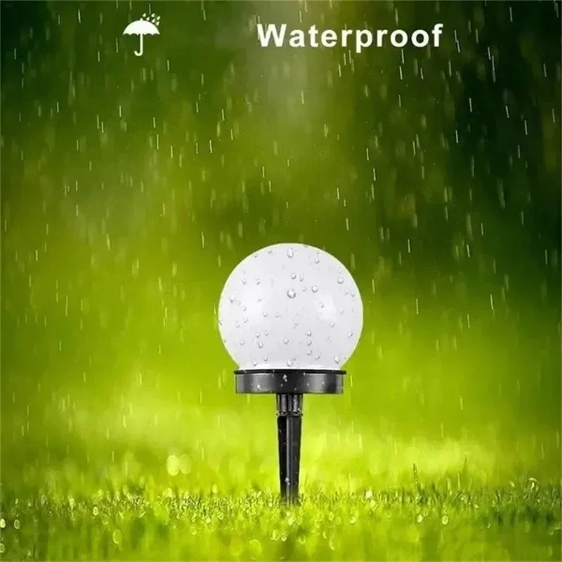 1/3/6/9PC Solar Powered LED Bulb Lamp Energy Light Waterproof Outdoor Garden Light Street Solar Panel Ball Lights Lawn Yard Lamp - Image 6