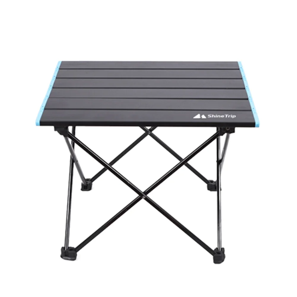 Alternative view of Ultralight Portable Folding Camping Table Foldable Outdoor Dinner Desk High Strength Aluminum Alloy For Garden Party Picnic BBQ