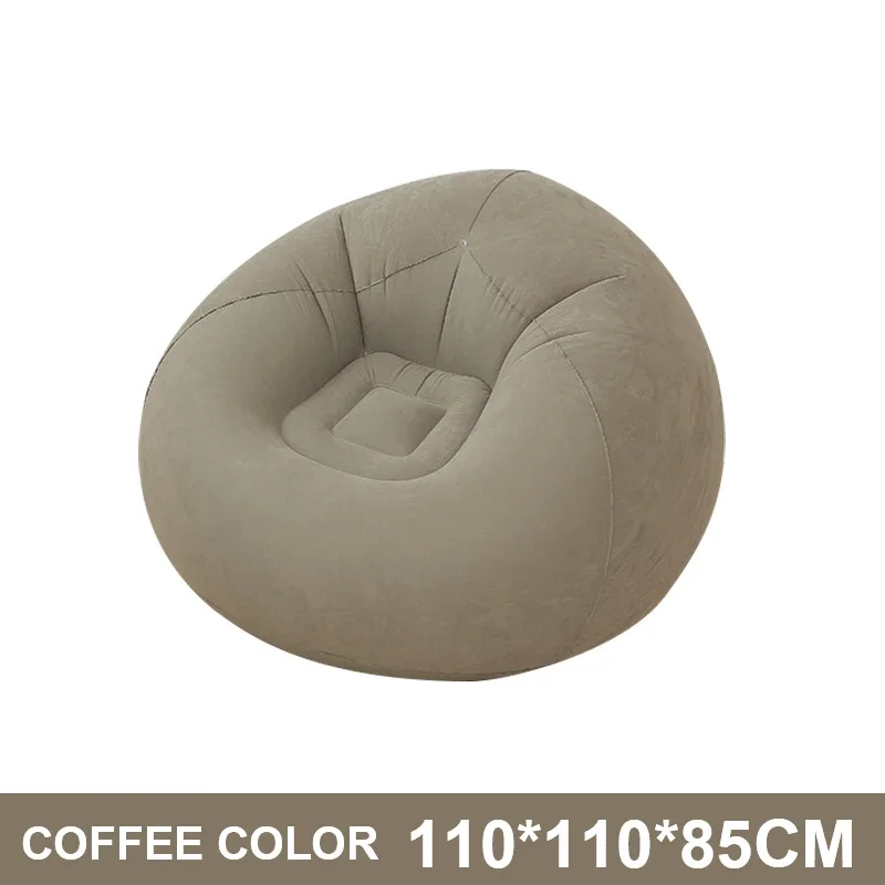 OTAUTAU Inflatable Sofa Outdoor Portable Camping Couch Folding Garden Chair Comfy Lazy Pouf Sac Space Saving Furniture SF028