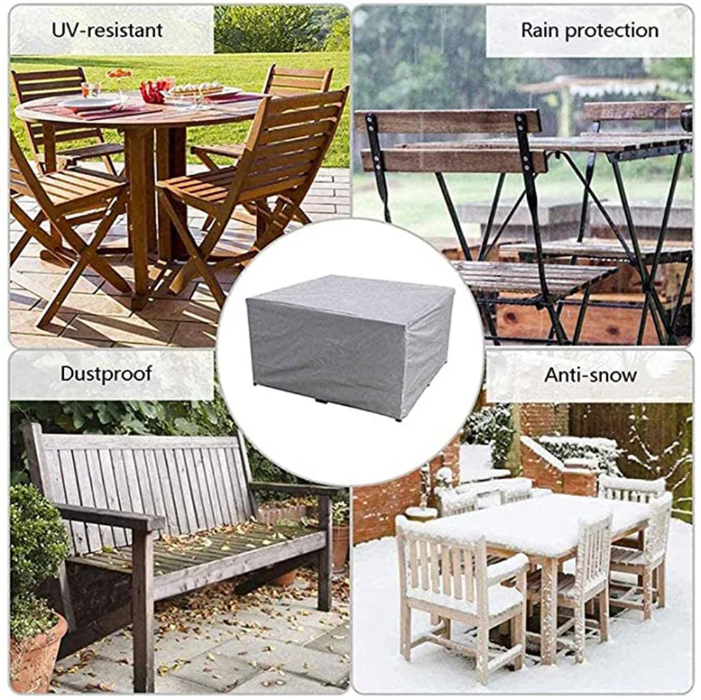 Alternative view of 130 Size  Customizable Outdoor Garden Furniture Cover Patio Chair Cover Waterproof Dust Cover