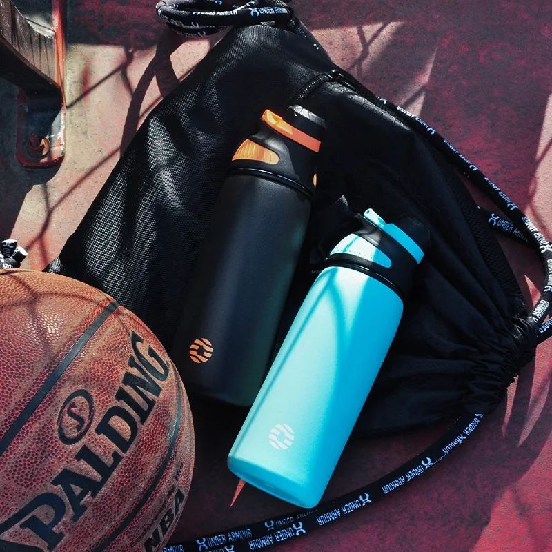 Alternative view of FEIJIAN Thermos With Magnetic Lid Outdoor Sport Stainless Steel Water Bottle Keep Cold Insulated Vacuum Flask 1000ml