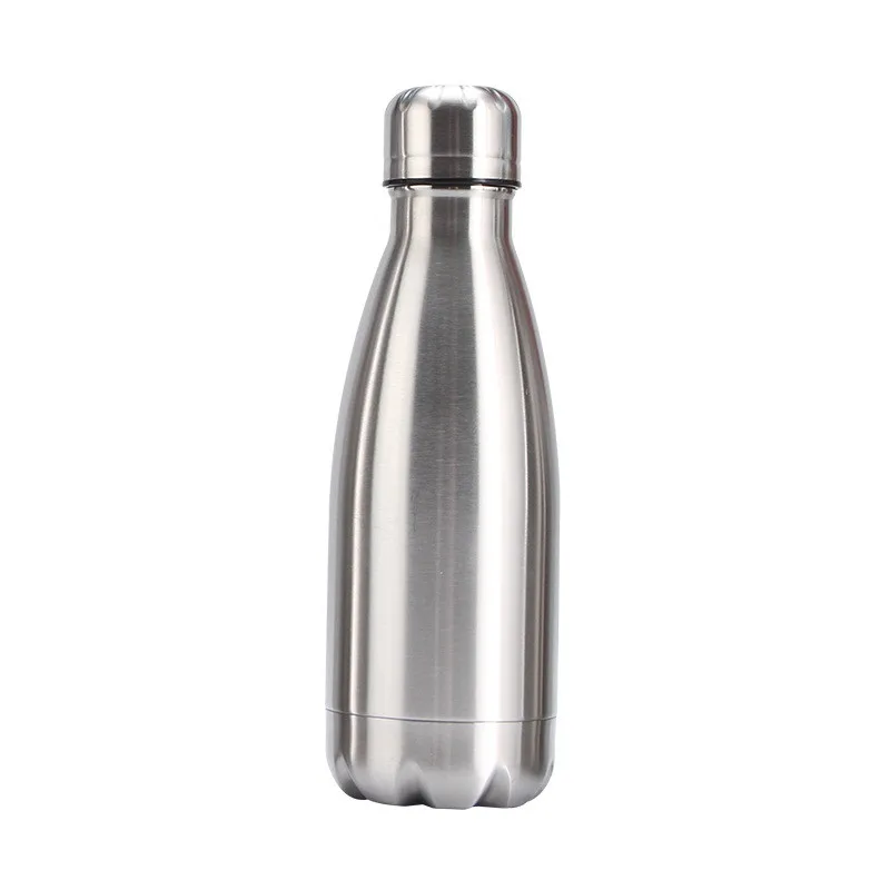 Alternative view of Stainless Steel Water Bottle 1 Liter Free Shipping Items, Drink Bottle for Sport Travel Cups,  500 750 1000ml Water Bottles