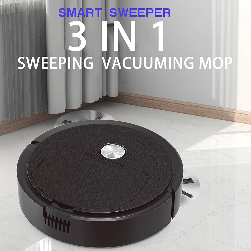 Alternative view of 2024 New Mini Sweeper Sweeping 3 In 1 Smart Sweeping Robot and Vacuuming Wireless Vacuum Cleaner Sweeping Robots For Home Use