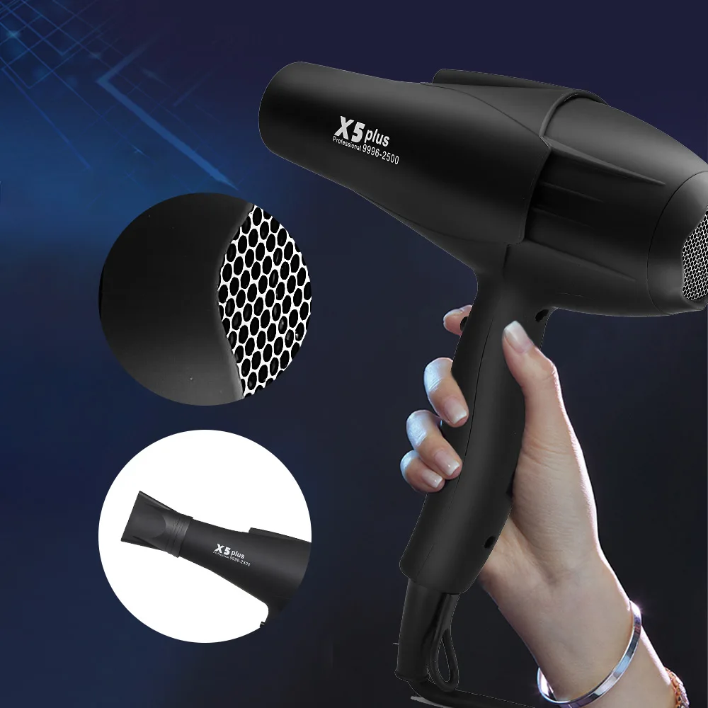 Alternative view of RESUXI 2500W High Power Hair Dryer Hair Salon Home Use Anion Electric Blow Dryer Fast Dry Hair Styling Ladies Blow Dryer
