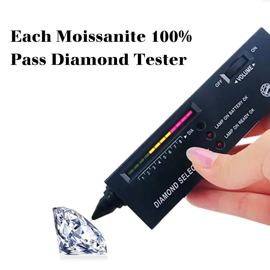 Yellow Gold Moissanite Rings for Women Total Is 2ct D Color VVS1Eternity Engagement Jewelry With Certificate Original Trend Gift Yellow Gold Moissanite Rings for Women Total Is 2ct D Color VVS1Eternity Engagement Jewelry With Certificate Original Trend Gift