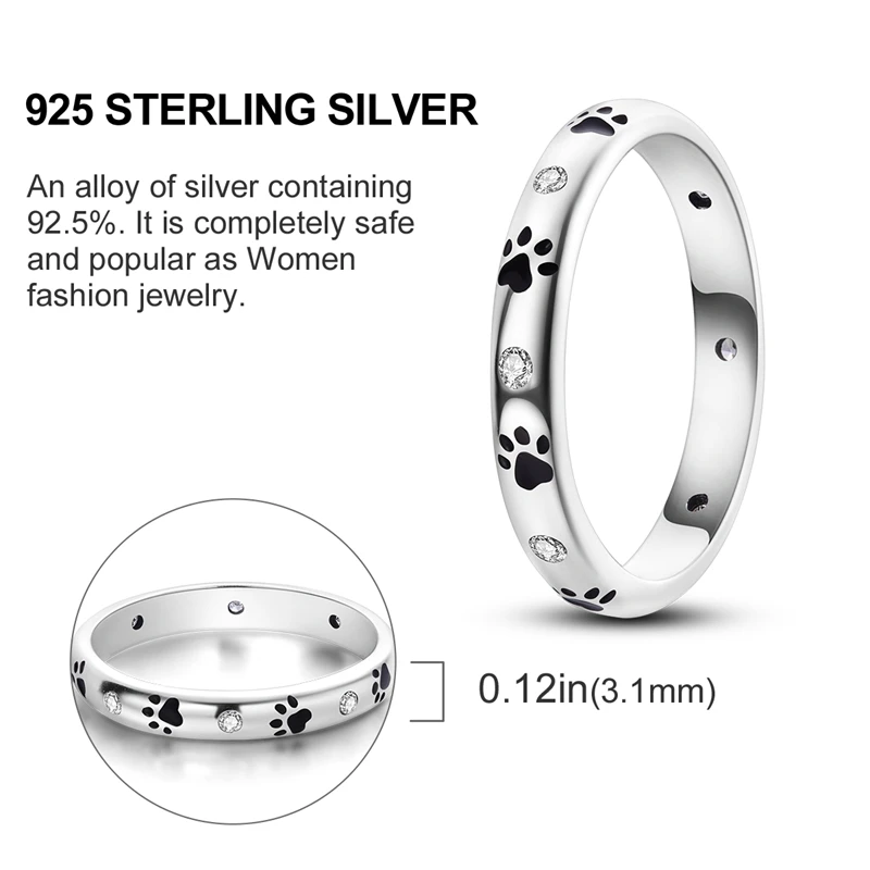 New Rings For Women 100% 925 Sterling Silver Star Moon Colorful Zircon Rings Fine Wedding Engagement Birthday Jewelry Gifts