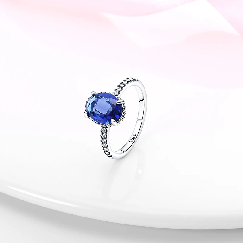New Rings For Women 100% 925 Sterling Silver Star Moon Colorful Zircon Rings Fine Wedding Engagement Birthday Jewelry Gifts