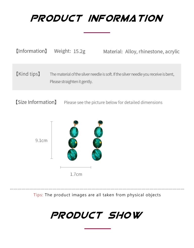 Emerald Oval Rhinestone Dangle Earrings for Women French Vintage Retro New in Earring 2024 Trend Charms Luxury Advanced Jewelry Emerald Oval Rhinestone Dangle Earrings for Women French Vintage Retro New in Earring 2024 Trend Charms Luxury Advanced Jewelry