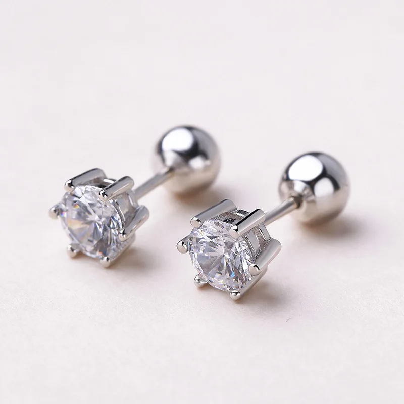 COSFIX Moissanite Stud Earrings For Women 0.2-5ct D Color Moissanite Earrings Fashion Round Women Moissanite Stud Earring 2024 COSFIX Moissanite Stud Earrings For Women 0.2-5ct D Color Moissanite Earrings Fashion Round Women Moissanite Stud Earring 2024