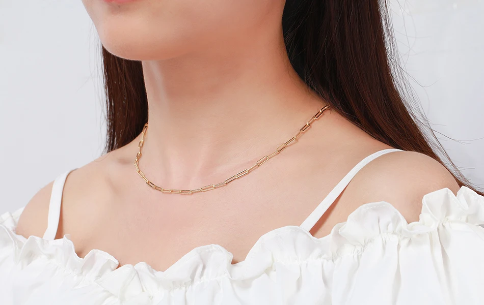ORSA JEWELS 14K Gold Plated Genuine 925 Sterling Silver Paperclip Neck Chain 6/9.3/12mm Link Necklace for Women Men Jewelry SC39 ORSA JEWELS 14K Gold Plated Genuine 925 Sterling Silver Paperclip Neck Chain 6/9.3/12mm Link Necklace for Women Men Jewelry SC39