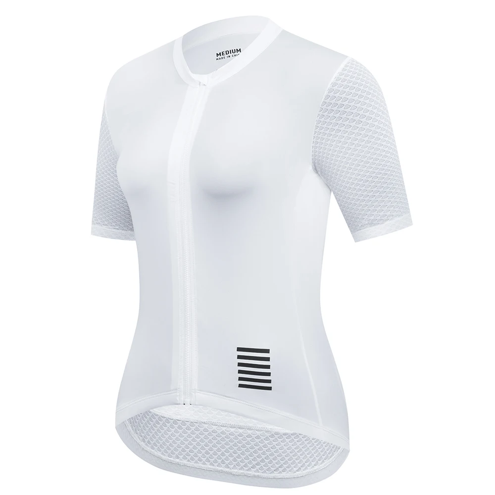 YKYWBIKE Women Cycling Jersey Short Sleeve Slim Female Bicycle Jersey Road Bike Shirt Pro Team Cycling Clothes Breathable