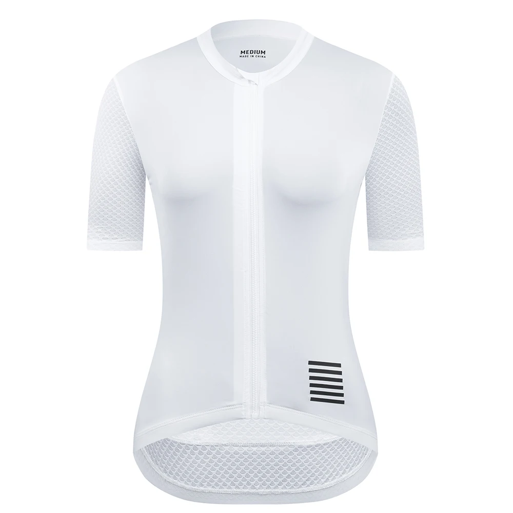 YKYWBIKE Women Cycling Jersey Short Sleeve Slim Female Bicycle Jersey Road Bike Shirt Pro Team Cycling Clothes Breathable