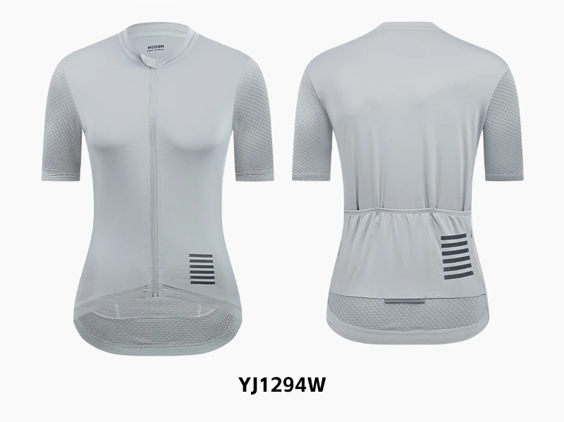 YKYWBIKE Women Cycling Jersey Short Sleeve Slim Female Bicycle Jersey Road Bike Shirt Pro Team Cycling Clothes Breathable