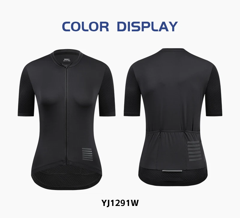 YKYWBIKE Women Cycling Jersey Short Sleeve Slim Female Bicycle Jersey Road Bike Shirt Pro Team Cycling Clothes Breathable
