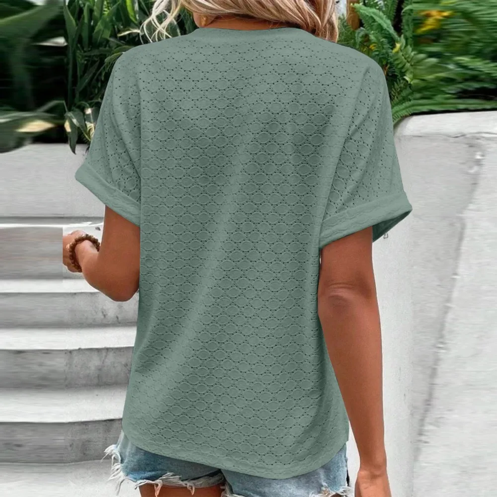 Alternative view of Women Clothing Y2k Top Women Clothes Shirts for Women Fashion Casual Vintage Elegant Summer Streetwear Tees T-Shirts