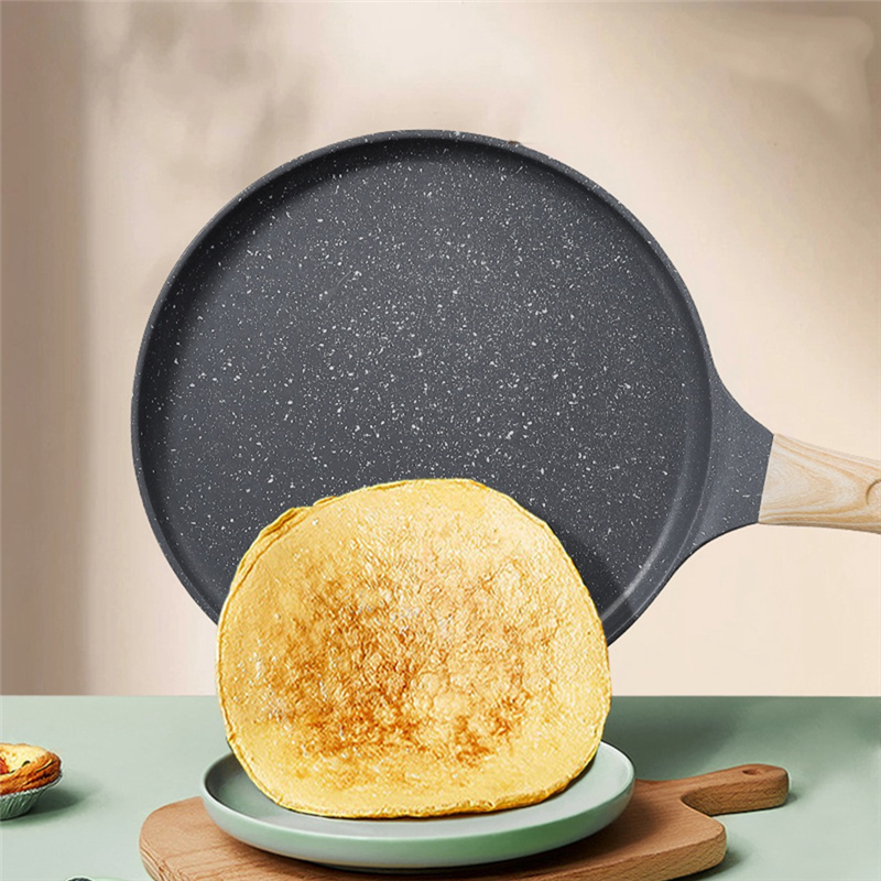 Non Stick Crepe Pan, Granite Coating Dosa Pan for Cooking, Flat Skillet for Tortillas, Omelette, Pancake Maker Non Stick Crepe Pan, Granite Coating Dosa Pan for Cooking, Flat Skillet for Tortillas, Omelette, Pancake Maker