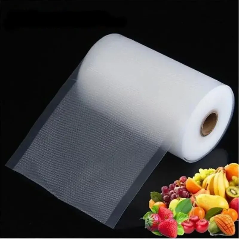 Alternative view of 500CM Food Vacuum Packaging Saran Wrap Plastic Bags Keep Food Fresh Sealed Compression Bags Kitchen Storage Organization
