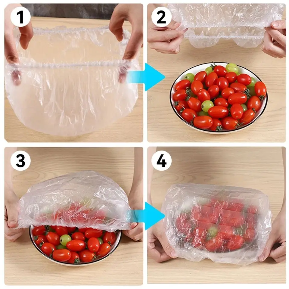 10-500pcs Disposable Food Cover Food Grade Plastic Elastic Food Lids Wrap Bags Refrigerator Fresh-keep Bag For Fruit Vegetable 10-500pcs Disposable Food Cover Food Grade Plastic Elastic Food Lids Wrap Bags Refrigerator Fresh-keep Bag For Fruit Vegetable