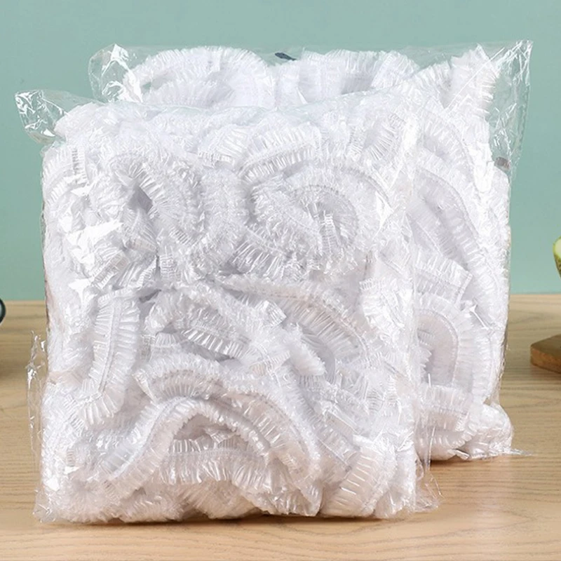 10-500pcs Disposable Food Cover Food Grade Plastic Elastic Food Lids Wrap Bags Refrigerator Fresh-keep Bag For Fruit Vegetable - Image 5