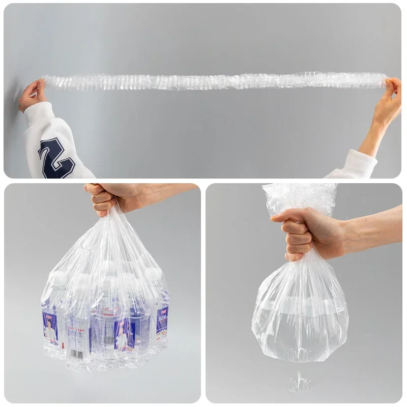 Disposable Food Cover 120/70/52/38CM Saver Dust Food Grade Fresh Lids Elastic Plastic Wrap Shoe Cover Shower Headgear Bowls Caps - Image 3