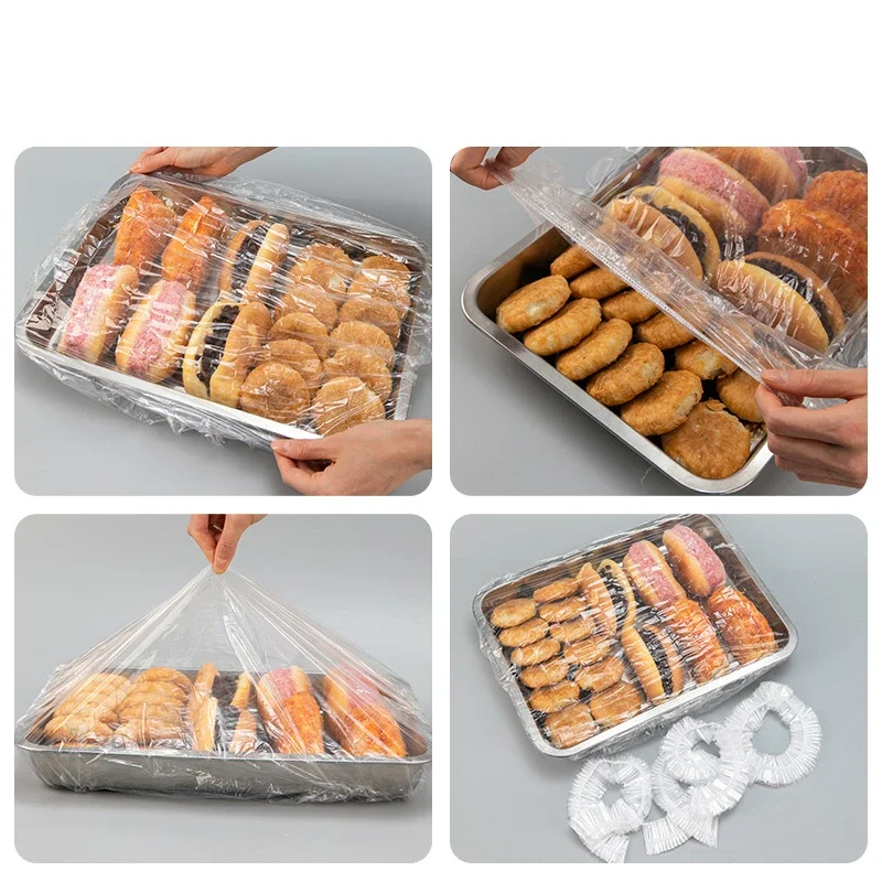 Disposable Food Cover 120/70/52/38CM Saver Dust Food Grade Fresh Lids Elastic Plastic Wrap Shoe Cover Shower Headgear Bowls Caps Disposable Food Cover 120/70/52/38CM Saver Dust Food Grade Fresh Lids Elastic Plastic Wrap Shoe Cover Shower Headgear Bowls Caps