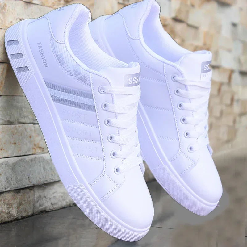 Alternative view of Men's Flats Shoes Luxury Men's Sneakers Spring Autumn 2023 Outdoor Sport Shoes for Men Fashion Vulcanized Shoe Tenis Para Hombre