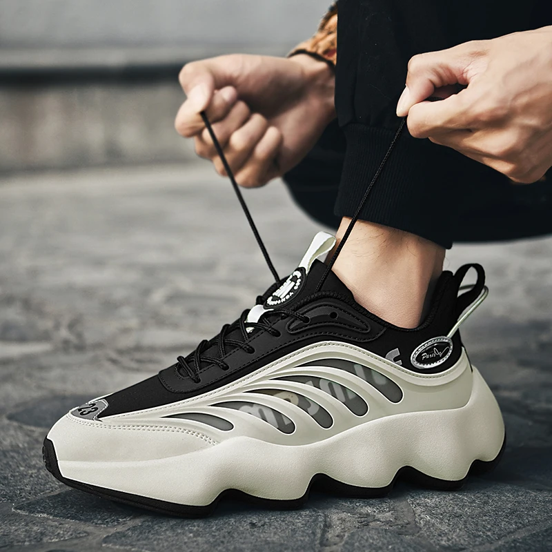 Alternative view of Men shoes Sneakers Male tenis Luxury shoes Mens casual Shoes Trainer Race Breathable Shoes fashion loafers running Shoes for men