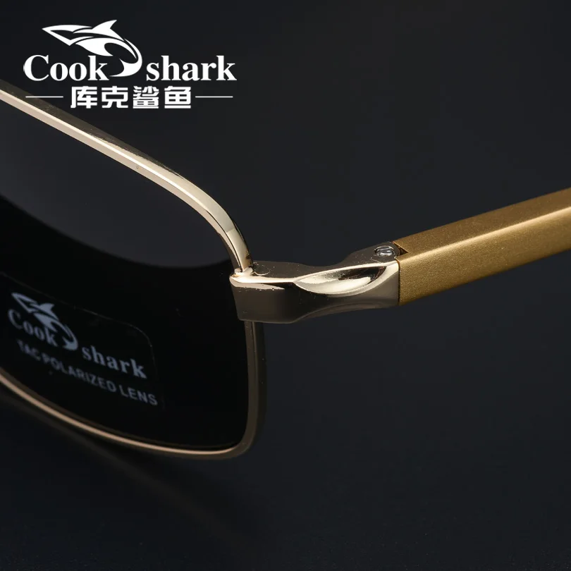 Alternative view of Cook Shark New Color Changer Sunglasses Men's Sunglasses Tidal Polarization Driver's Mirror Driving Night Vision Glasses