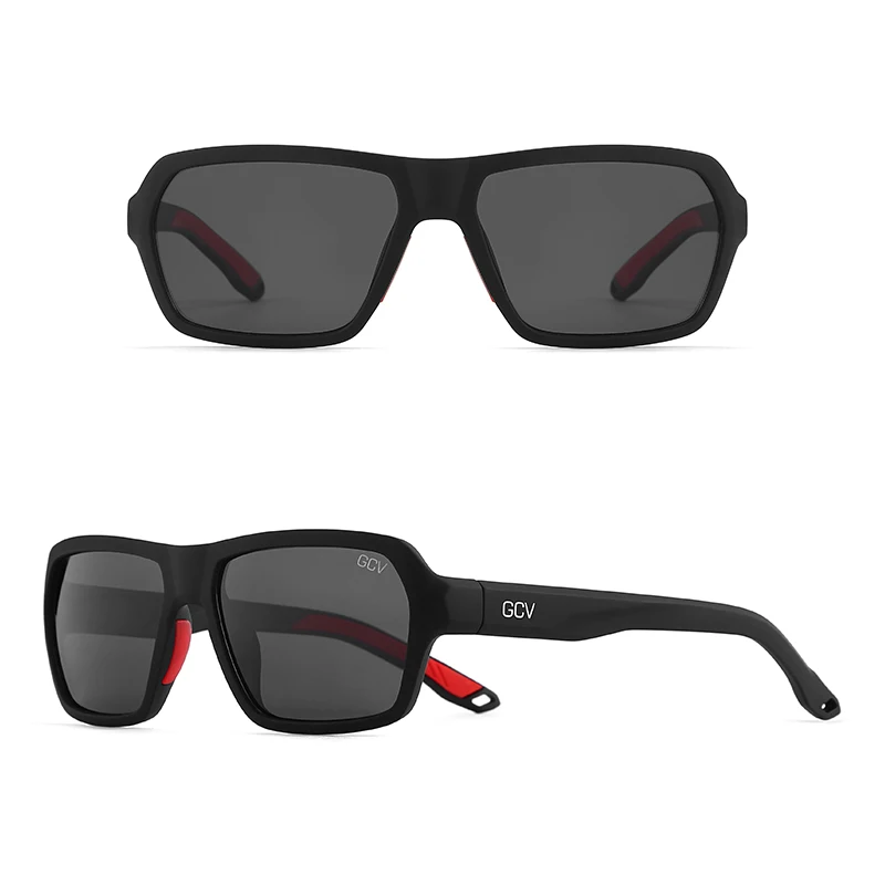 Alternative view of GCV Brand Professional Fishing Driving Cycling   Sports Goggles Polarized Sunglasses Square Rectangle Men Women UNISEX TR90