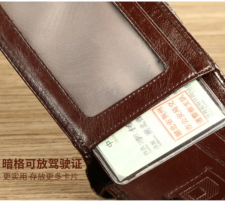【Genuine Cowhide Leather】ManBang Brand Hot Sale Men's Wallet Luxury Original Short Tri-Fold First Layer Cowhide Purse Business 【Genuine Cowhide Leather】ManBang Brand Hot Sale Men's Wallet Luxury Original Short Tri-Fold First Layer Cowhide Purse Business