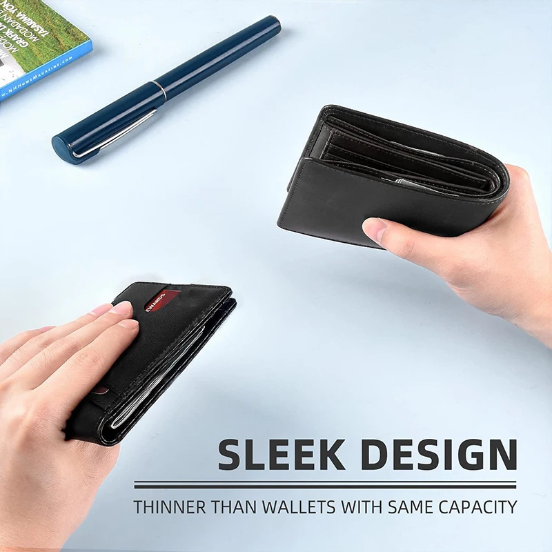 Rfid Carbon Fiber Airtag Men Wallets Credit Card Holder Wallet Purse Minimalist Wallet for Men Slim Black Wallet for Air Tag Rfid Carbon Fiber Airtag Men Wallets Credit Card Holder Wallet Purse Minimalist Wallet for Men Slim Black Wallet for Air Tag