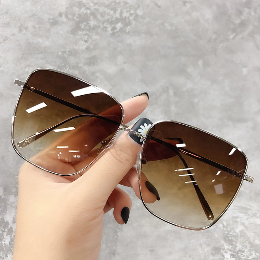 Alternative view of Sunglasses Women Men Retro Alloy Frame 2024 Luxury Brand Design Business Travel Drive Sun Glasses Ladies Male Unisex 7 Colors