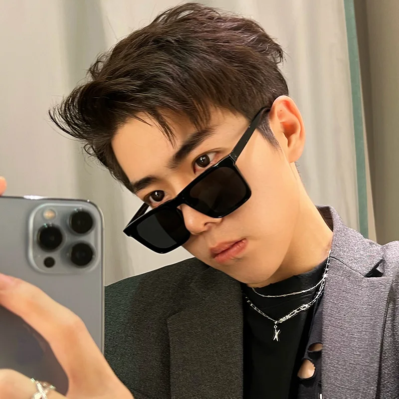 Alternative view of 2024 Fashion Square Sunglasses Women Men rectangle Designer Luxury unisex Sun Glasses Classic Vintage Outdoor Oculos De Sol