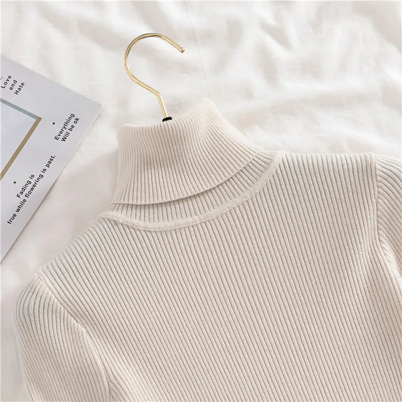 Heliar Women Fall Turtleneck Sweater Knitted Soft Pullovers Cashmere Jumpers Basic Soft Sweaters For Women 2024 Autumn Winter Heliar Women Fall Turtleneck Sweater Knitted Soft Pullovers Cashmere Jumpers Basic Soft Sweaters For Women 2024 Autumn Winter