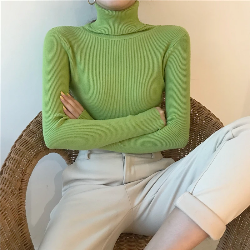 Heliar Women Fall Turtleneck Sweater Knitted Soft Pullovers Cashmere Jumpers Basic Soft Sweaters For Women 2024 Autumn Winter Heliar Women Fall Turtleneck Sweater Knitted Soft Pullovers Cashmere Jumpers Basic Soft Sweaters For Women 2024 Autumn Winter