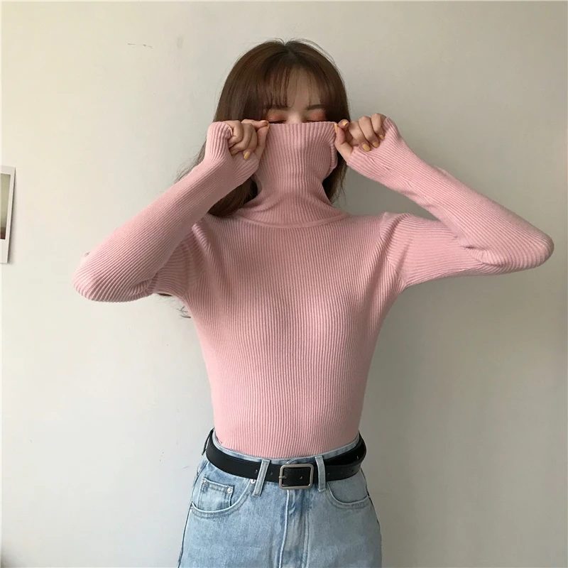Heliar Women Fall Turtleneck Sweater Knitted Soft Pullovers Cashmere Jumpers Basic Soft Sweaters For Women 2024 Autumn Winter Heliar Women Fall Turtleneck Sweater Knitted Soft Pullovers Cashmere Jumpers Basic Soft Sweaters For Women 2024 Autumn Winter