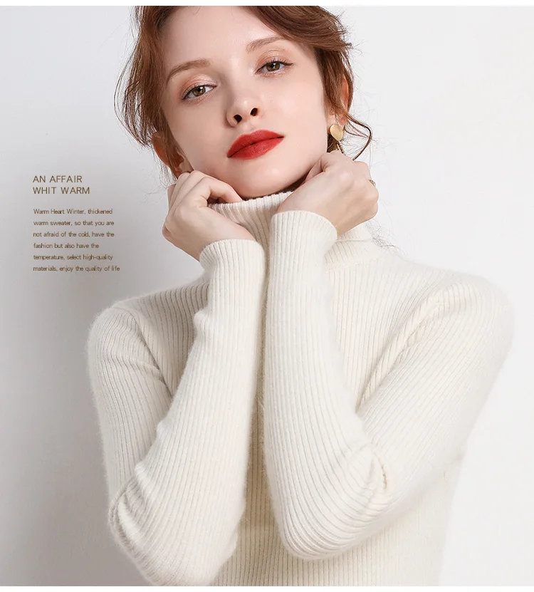 Heliar Women Fall Turtleneck Sweater Knitted Soft Pullovers Cashmere Jumpers Basic Soft Sweaters For Women 2024 Autumn Winter Heliar Women Fall Turtleneck Sweater Knitted Soft Pullovers Cashmere Jumpers Basic Soft Sweaters For Women 2024 Autumn Winter