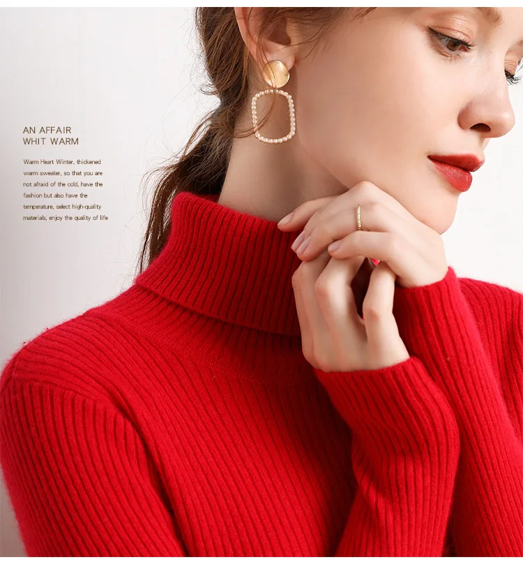 Heliar Women Fall Turtleneck Sweater Knitted Soft Pullovers Cashmere Jumpers Basic Soft Sweaters For Women 2024 Autumn Winter Heliar Women Fall Turtleneck Sweater Knitted Soft Pullovers Cashmere Jumpers Basic Soft Sweaters For Women 2024 Autumn Winter