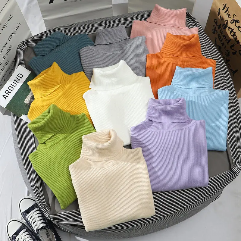 Heliar Women Fall Turtleneck Sweater Knitted Soft Pullovers Cashmere Jumpers Basic Soft Sweaters For Women 2024 Autumn Winter Heliar Women Fall Turtleneck Sweater Knitted Soft Pullovers Cashmere Jumpers Basic Soft Sweaters For Women 2024 Autumn Winter