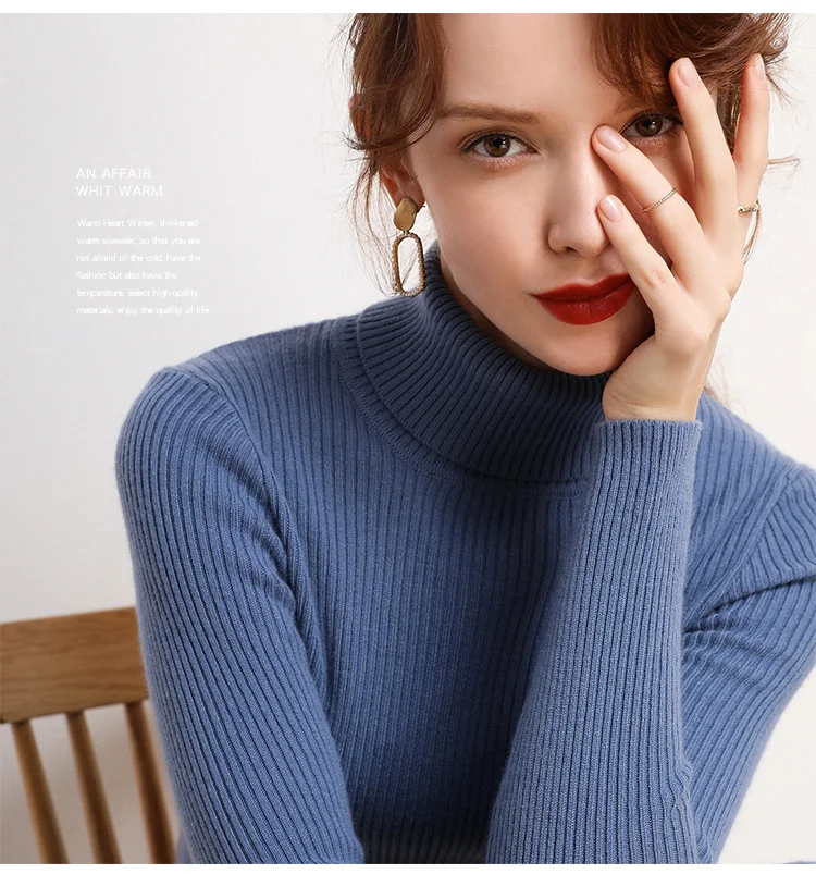 Heliar Women Fall Turtleneck Sweater Knitted Soft Pullovers Cashmere Jumpers Basic Soft Sweaters For Women 2024 Autumn Winter Heliar Women Fall Turtleneck Sweater Knitted Soft Pullovers Cashmere Jumpers Basic Soft Sweaters For Women 2024 Autumn Winter