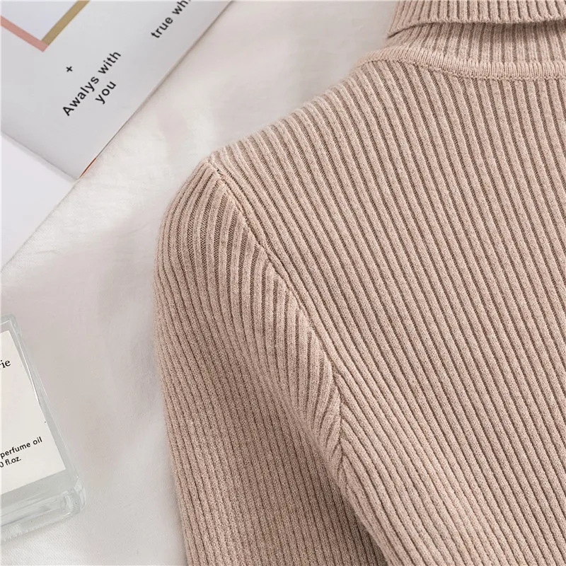 Heliar Women Fall Turtleneck Sweater Knitted Soft Pullovers Cashmere Jumpers Basic Soft Sweaters For Women 2024 Autumn Winter Heliar Women Fall Turtleneck Sweater Knitted Soft Pullovers Cashmere Jumpers Basic Soft Sweaters For Women 2024 Autumn Winter