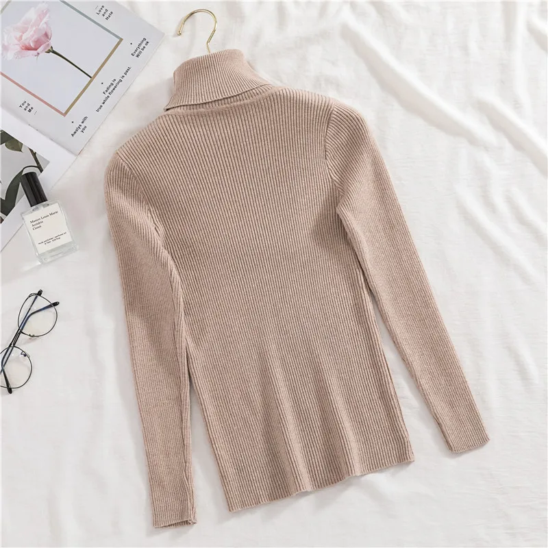 Heliar Women Fall Turtleneck Sweater Knitted Soft Pullovers Cashmere Jumpers Basic Soft Sweaters For Women 2024 Autumn Winter Heliar Women Fall Turtleneck Sweater Knitted Soft Pullovers Cashmere Jumpers Basic Soft Sweaters For Women 2024 Autumn Winter