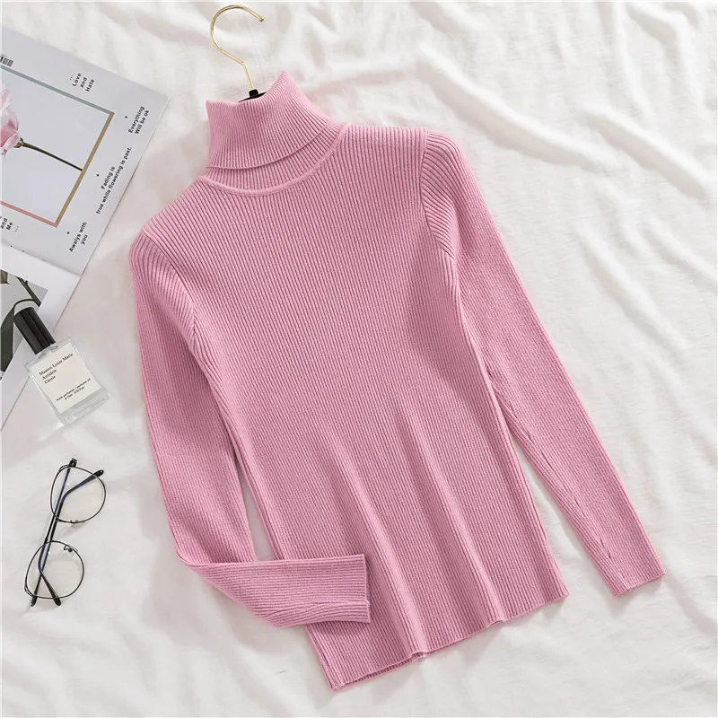 Heliar Women Fall Turtleneck Sweater Knitted Soft Pullovers Cashmere Jumpers Basic Soft Sweaters For Women 2024 Autumn Winter Heliar Women Fall Turtleneck Sweater Knitted Soft Pullovers Cashmere Jumpers Basic Soft Sweaters For Women 2024 Autumn Winter