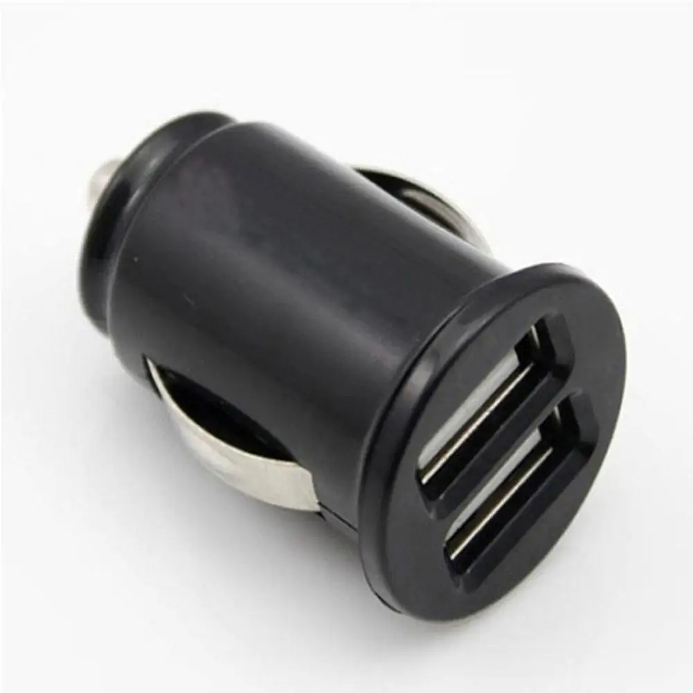 Mini Car Charger 2.4A Dual USB Fast Charging Universal Mobile Phone in Car Charge Tablet GPS For iPhone Xiaomi Samsung Huawei