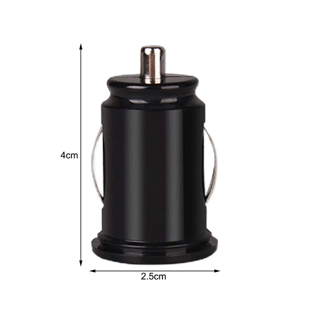Mini Car Charger 2.4A Dual USB Fast Charging Universal Mobile Phone in Car Charge Tablet GPS For iPhone Xiaomi Samsung Huawei
