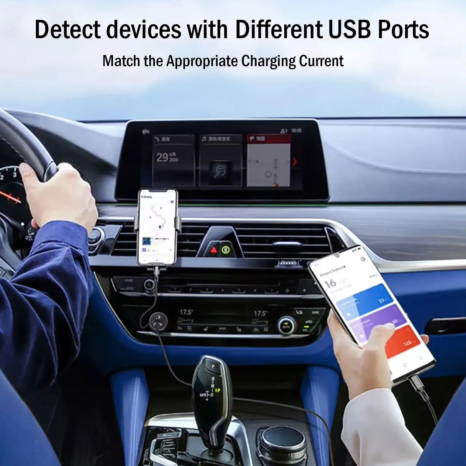 QC3.0 Car Charger Fast Charging White Black Car Lighter Slot PD 20W USB Type C Charge For 12V 24V Car Truck Boat RV Motorcycle QC3.0 Car Charger Fast Charging White Black Car Lighter Slot PD 20W USB Type C Charge For 12V 24V Car Truck Boat RV Motorcycle