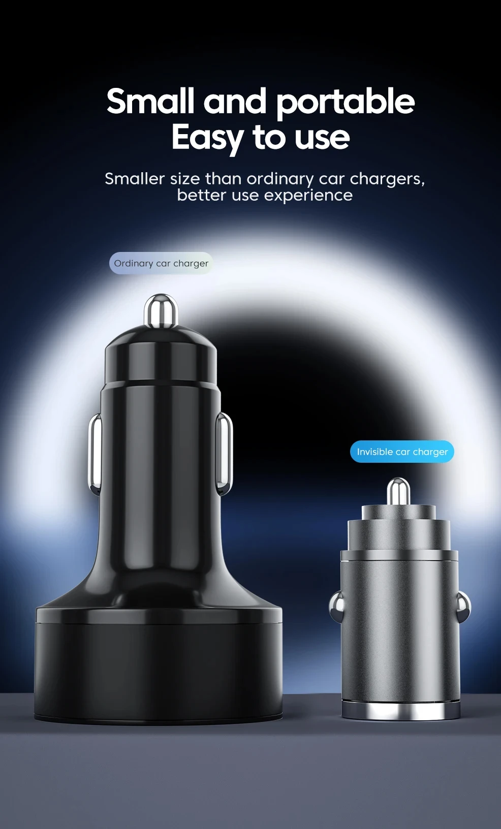 100W Car Charger Lighter PD Fast Charging For IPhone QC3.0 Mini USB Type C Mini Car Phone Charger For Samsung Huawei xiaomi 100W Car Charger Lighter PD Fast Charging For IPhone QC3.0 Mini USB Type C Mini Car Phone Charger For Samsung Huawei xiaomi