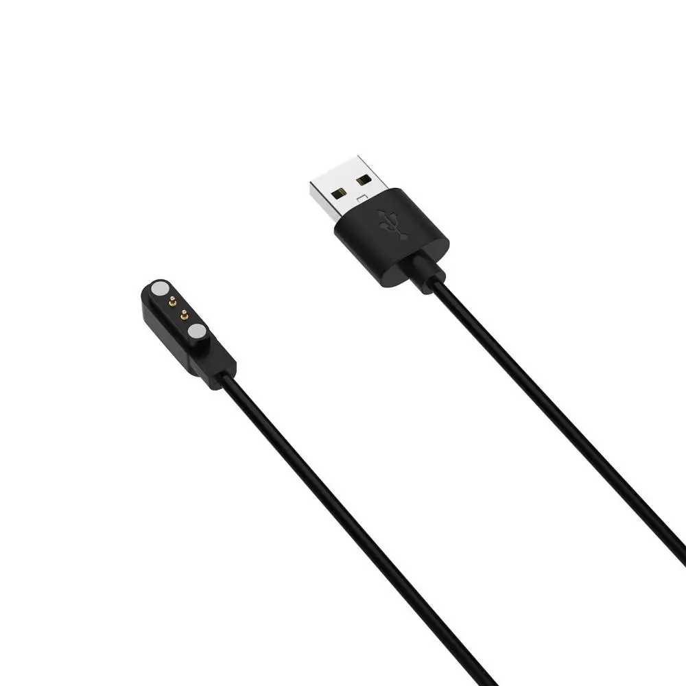 100cm Smartwatch USB Charging Cable Charger Holder Smart Watch Dock Cord Wire Charger Adapter for Xiaomi Haylou Solar LS05 - Image 3