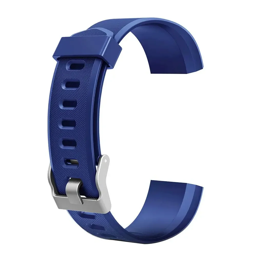 For ID115 Plus Wrist Band Replacement Silicone Color Strap Smart Watch Bracelet Accessories for ID115 Plus Colorful Strap