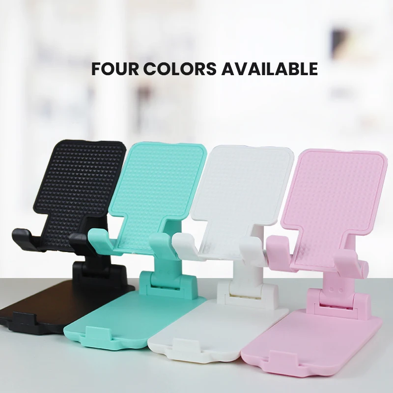 Alternative view of Desktop Phone Holder Stand Mobile Phone Support Adjustable Angle Height Cell Phone Stand Universal for All Smart Phones